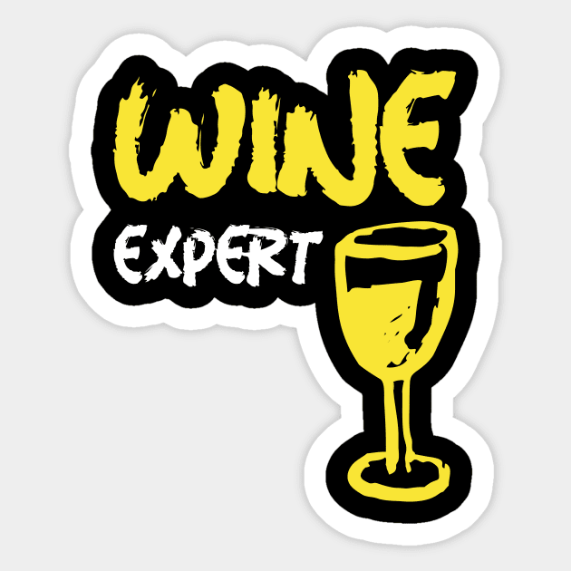 Wine Expert, Sommelier Sticker by ILT87